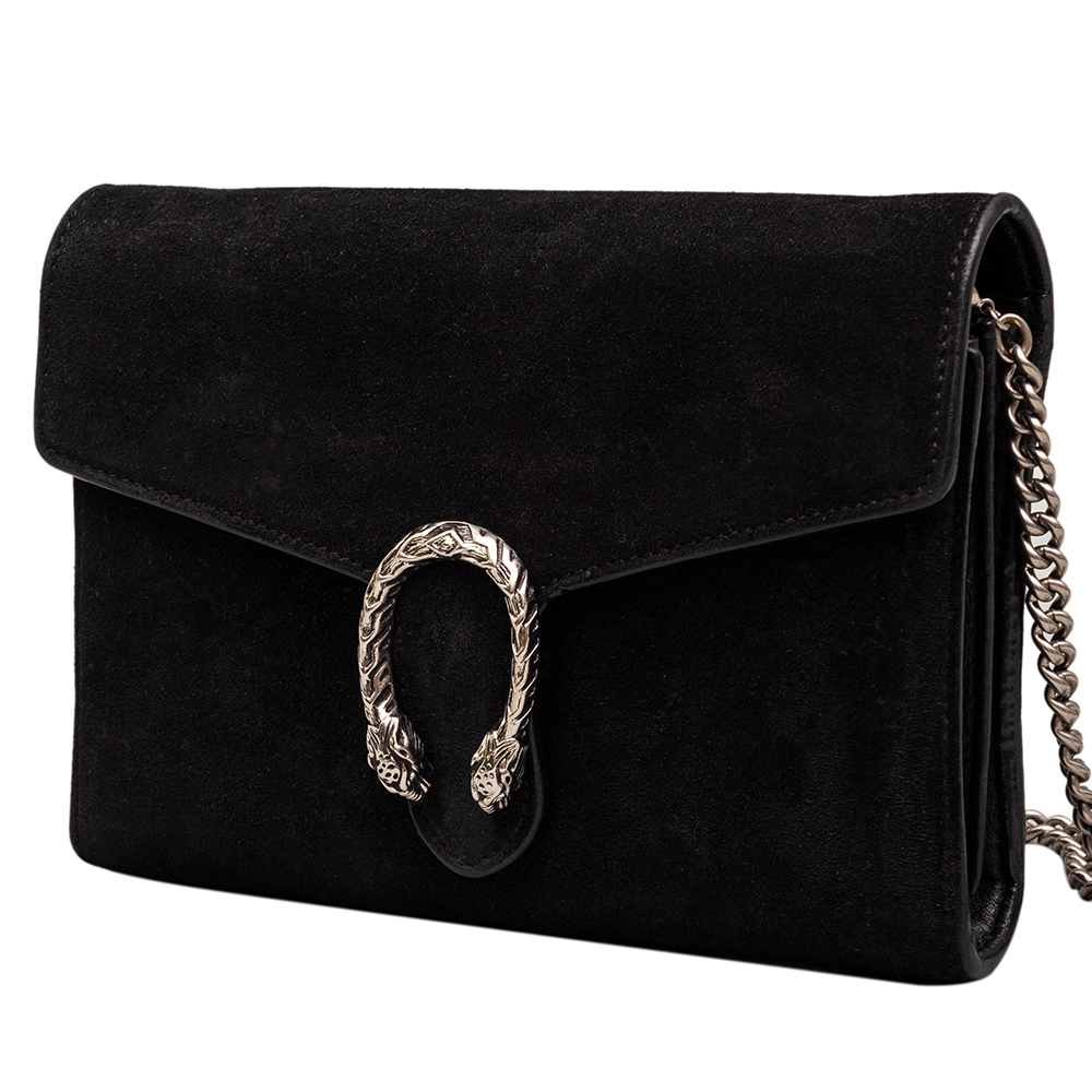 Gucci dionysus black leather mini deals