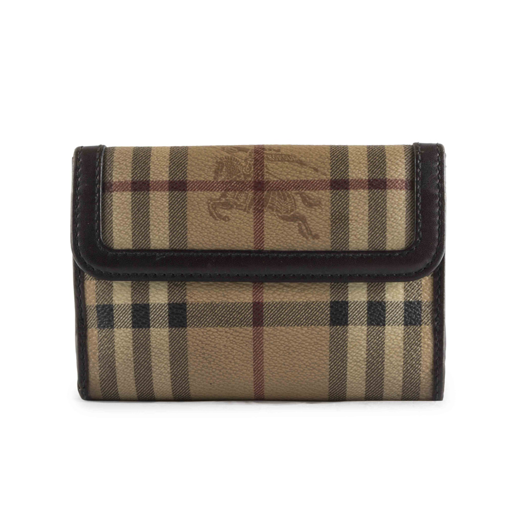 Burberry Haymarket Bifold Wallet