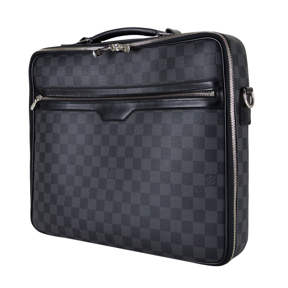 black louis vuitton laptop bag