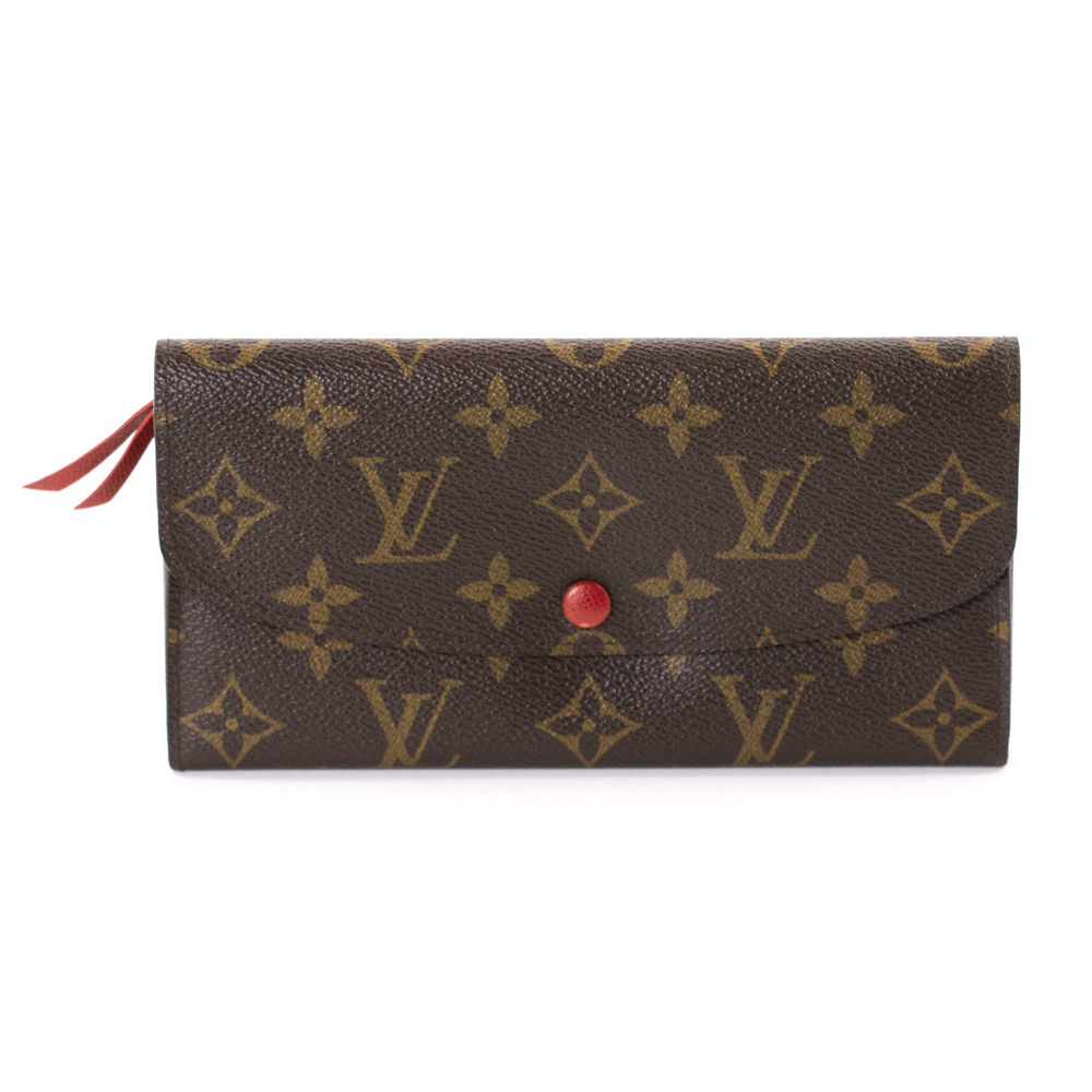 Designer Women's Wallet in Monogram Canvas Emilie