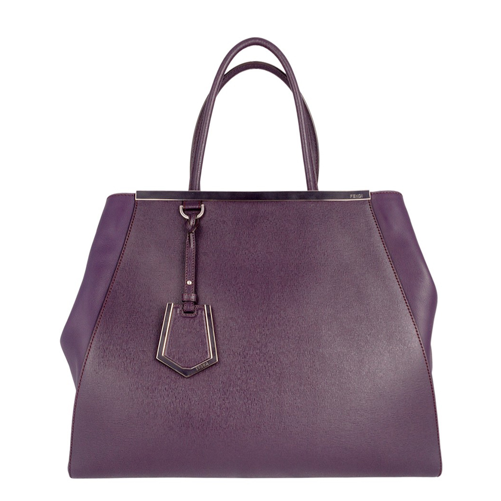Fendi Purple 2Jours handbag
