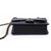 Chanel Vintage Black Patent Leather Classic Single Flap Handbag