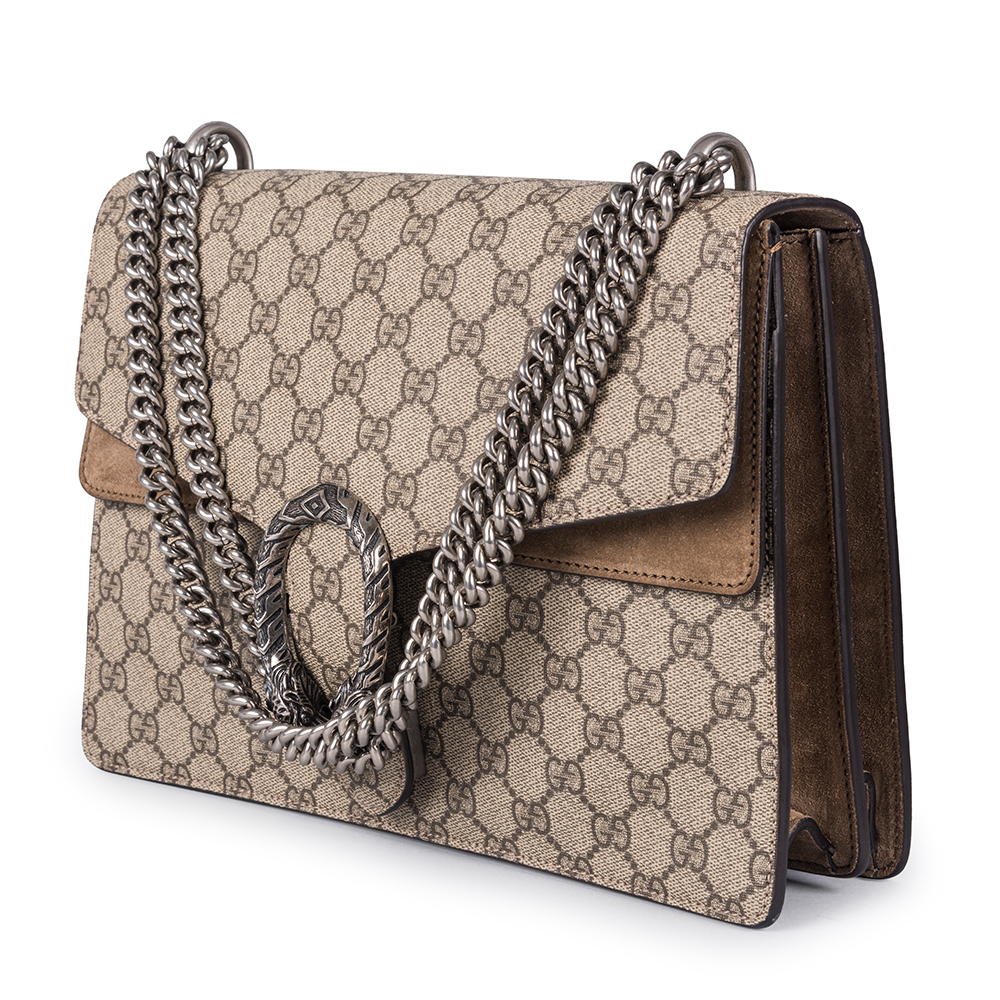Brown Shoulder Bag Gucci Dionysus, For Casual Wear
