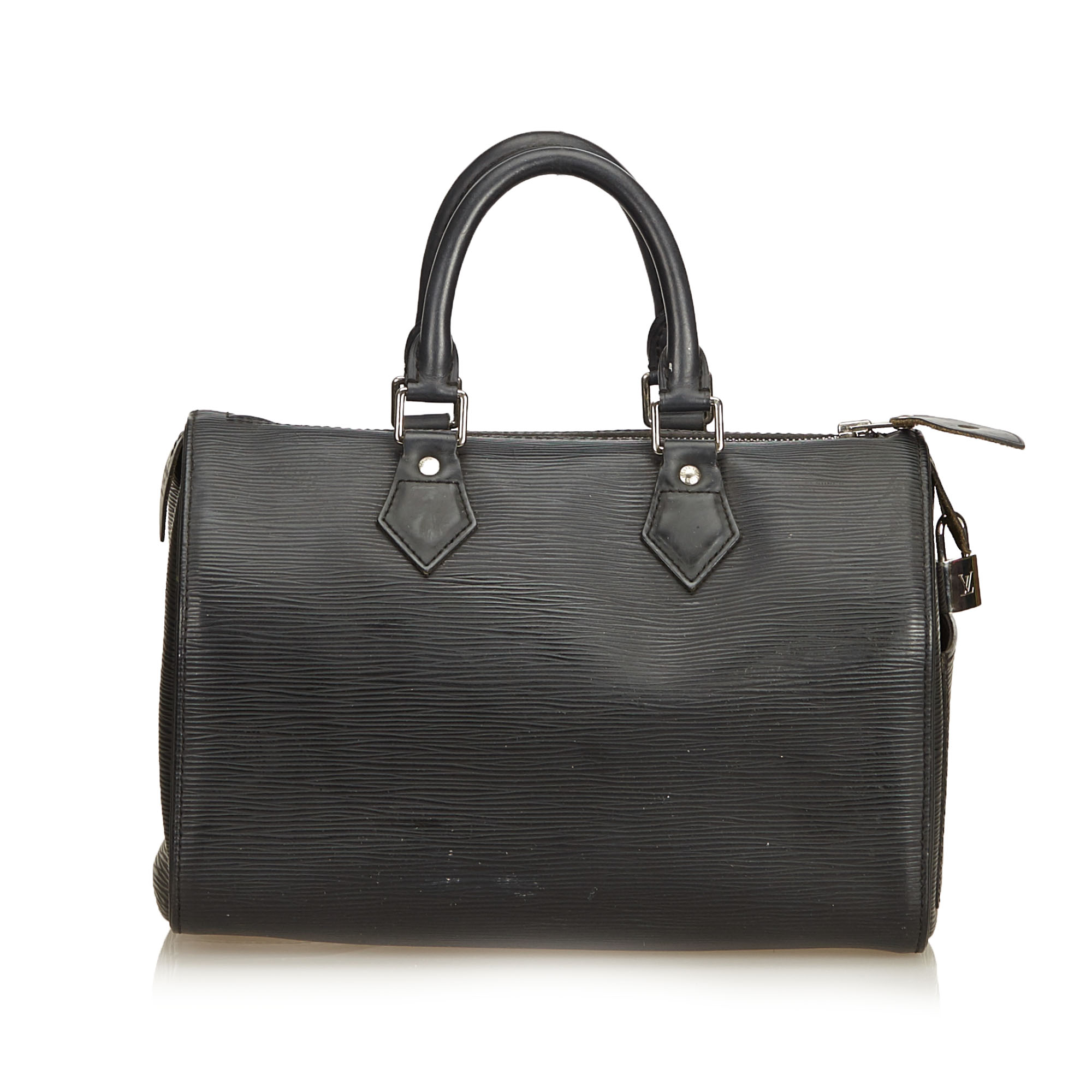 Louis Vuitton Black Epi Leather Speedy 30 Handbag - My Luxury Bargain