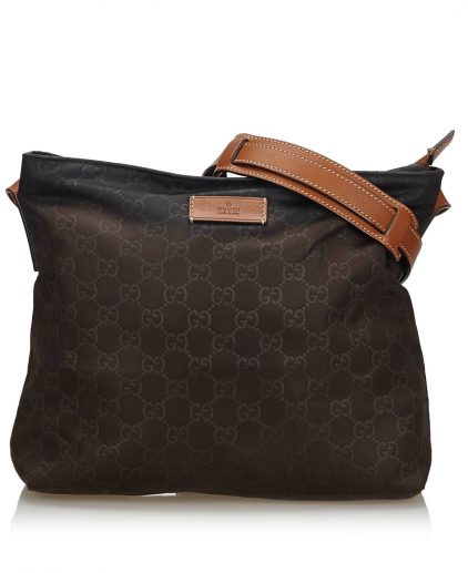 gucci brown sling bag