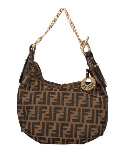 fendi purse brown