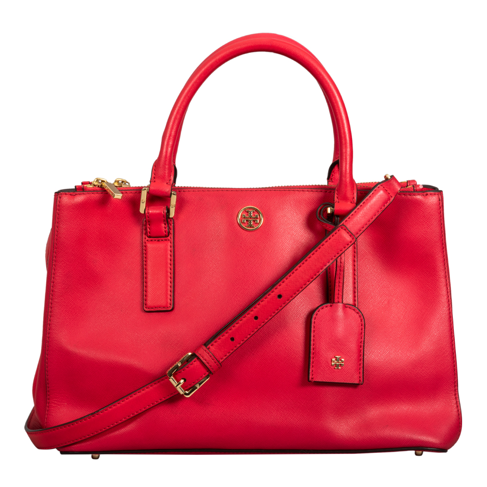 Tory Burch Leather Robinson East West Tote