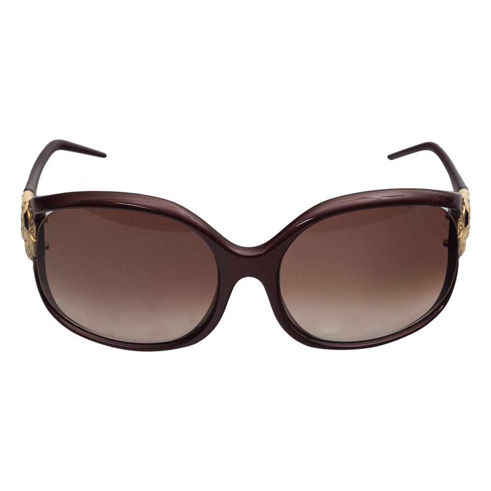 Roberto Cavalli Dark Maroon Tepsi Women’s Sunglasses