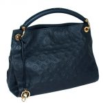 Louis Vuitton Navy Blue Monogram Empreinte Leather Artsy MM Bag - My Luxury  Bargain Turkey