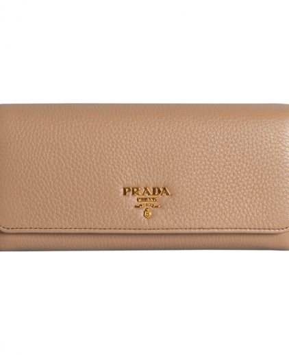 prada beige wallet