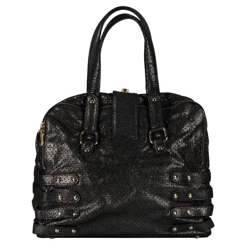 My-Luxury-Bargain-Jimmy-Choo-Black-Perforated-Leather-Bree-Shoulder-Bag-1_3