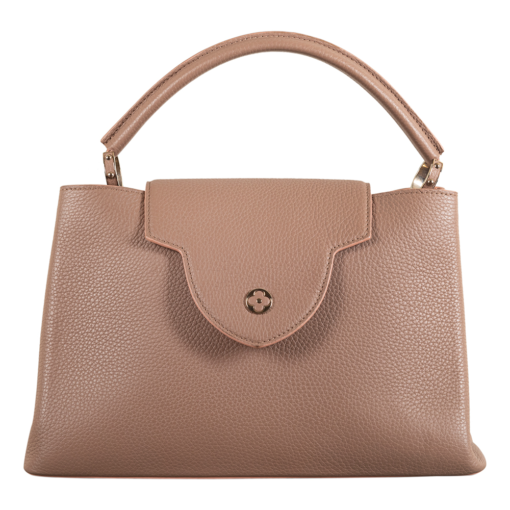 Louis Vuitton handbag capucines mm raffia shoulder strap101055 Beige Wicker  ref.855415 - Joli Closet